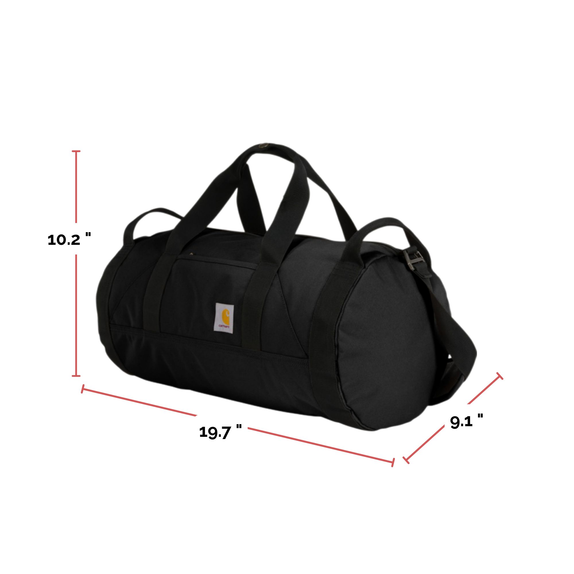 Sac de voyage classique rond de 25&nbsp;litres, Carhartt
