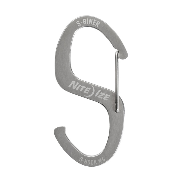 Crochet en S, S-BinerMD Hook 'N HoldMC, Nite Ize Front_Flat