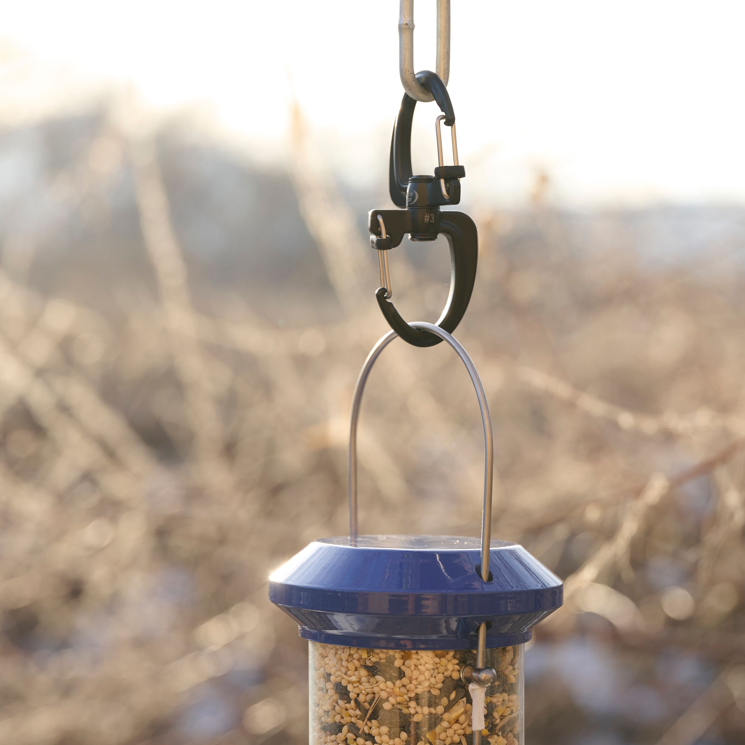 Mousqueton double nº&nbsp;3, S-BinerMD&nbsp;360 SlideLockMD, Nite Ize Front_Flat