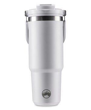 Bouteille de 30 oz en acier inoxydable avec paille, WindRiver