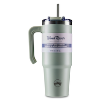 WindRiver 30oz Straw and Handle Tumbler Front_Flat