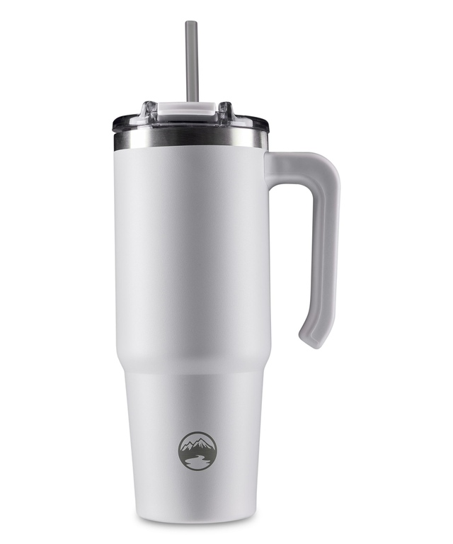 WindRiver 30oz Straw and Handle Tumbler Front_Flat