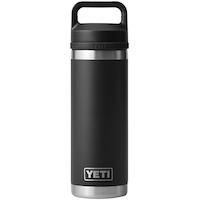 Bouteille avec bouchon à goulot réducteur de 18 oz, YETI Rambler Front_Flat