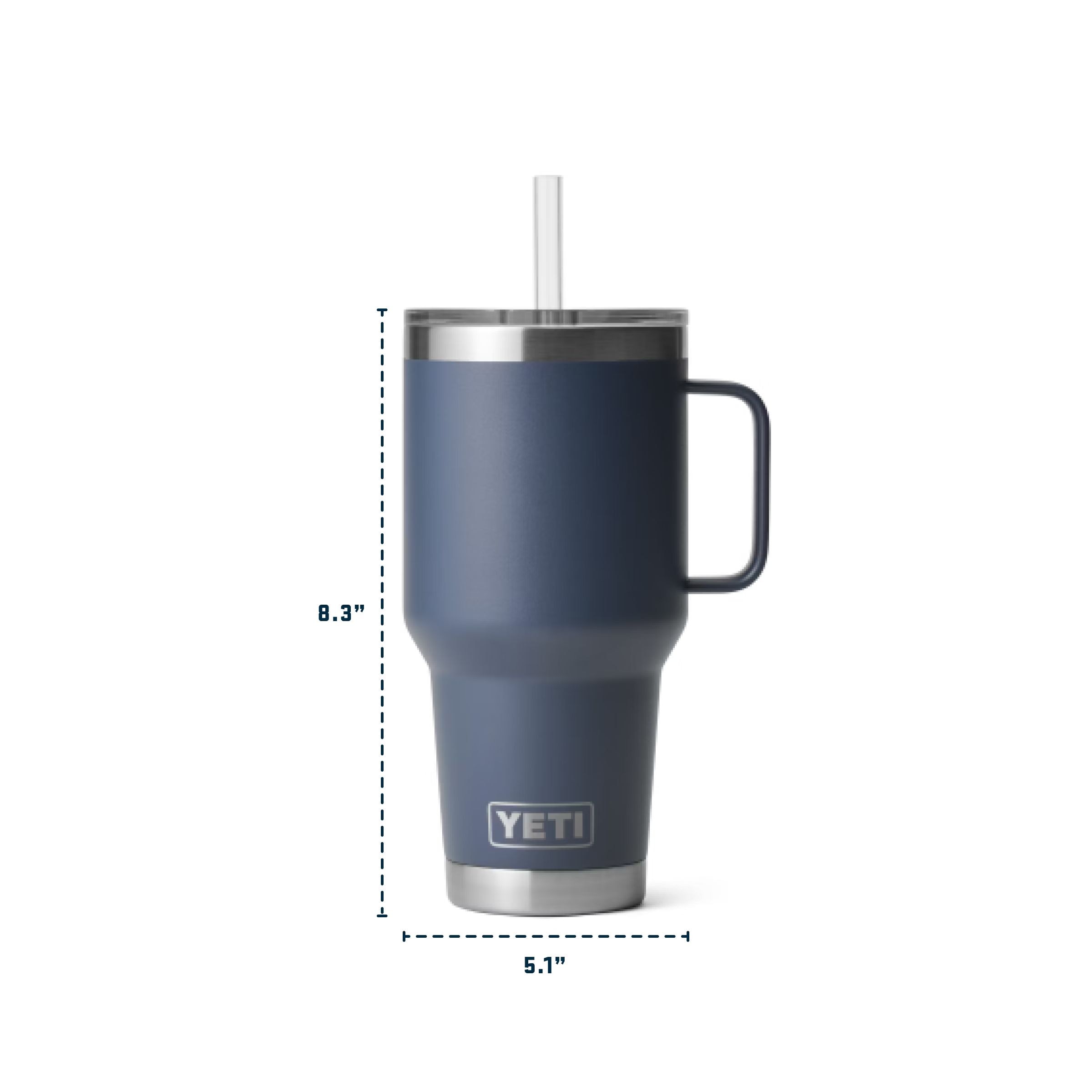 Grosse tasse à paille de 35&nbsp;oz, Rambler, YETI