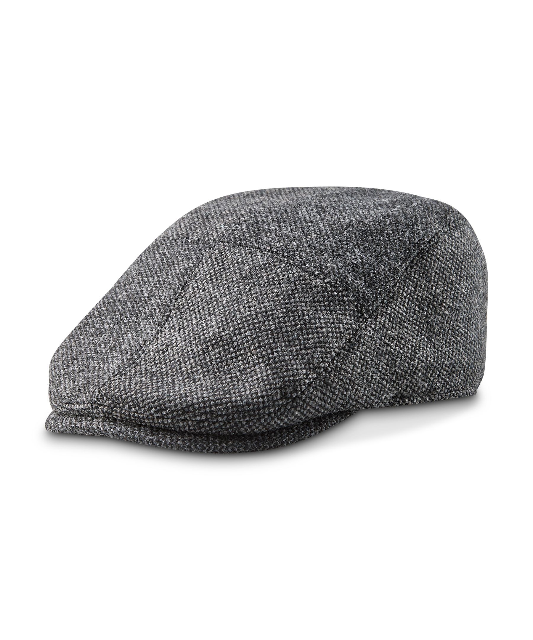 Casquette plate en tweed de laine pour hommes, Denver Hayes