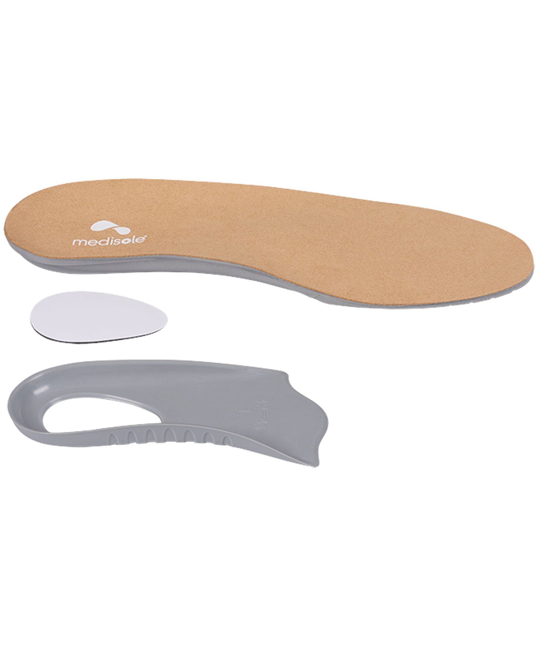 Semelle intérieure pour avant-pied pour hommes, MedisoleMD