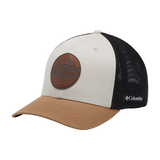 Columbia Men's Rugged Flexfit® Mesh Hat Front_Three_Fourths_Angled_Left