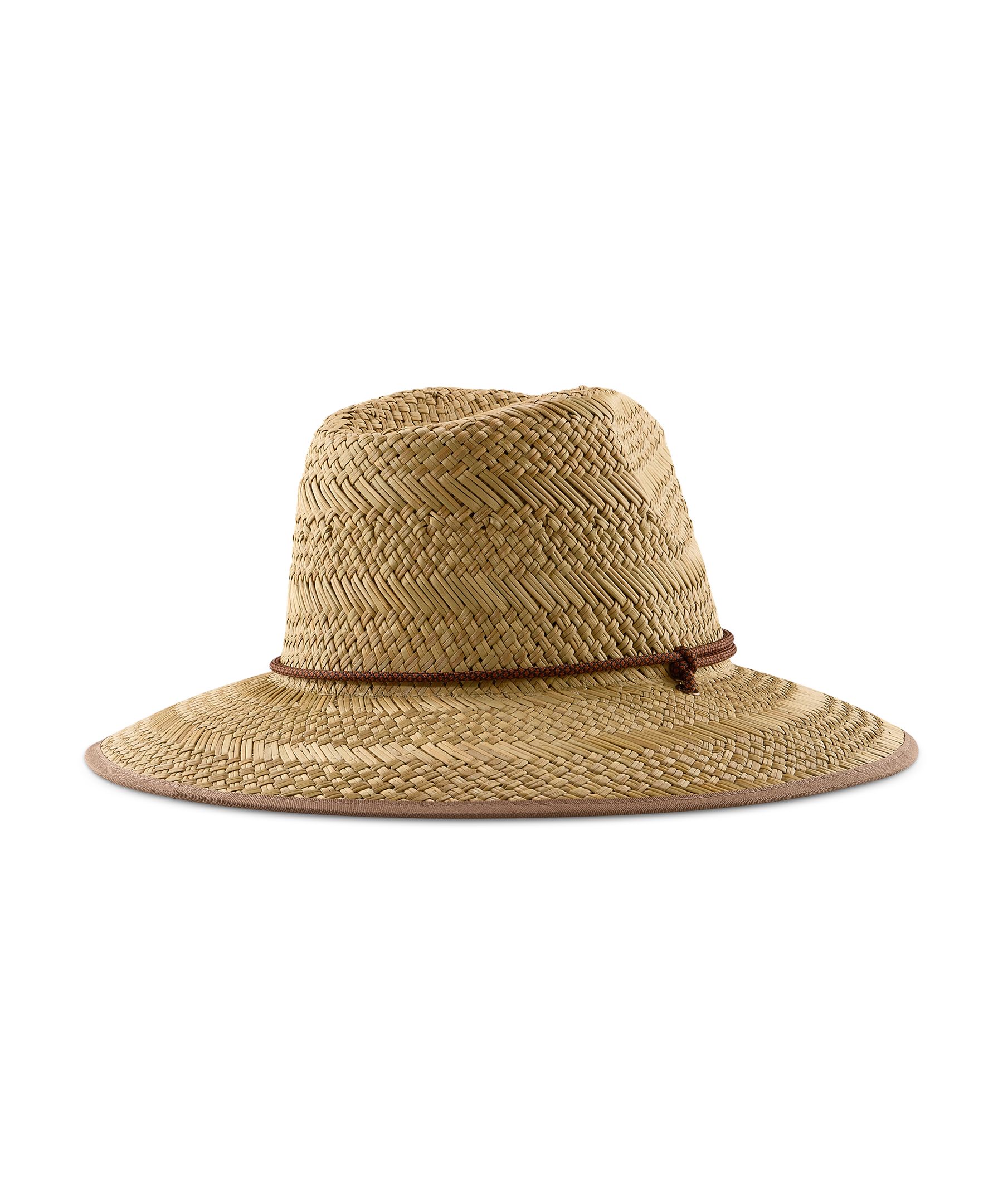Chapeau de soleil en paille pour hommes, FarWest