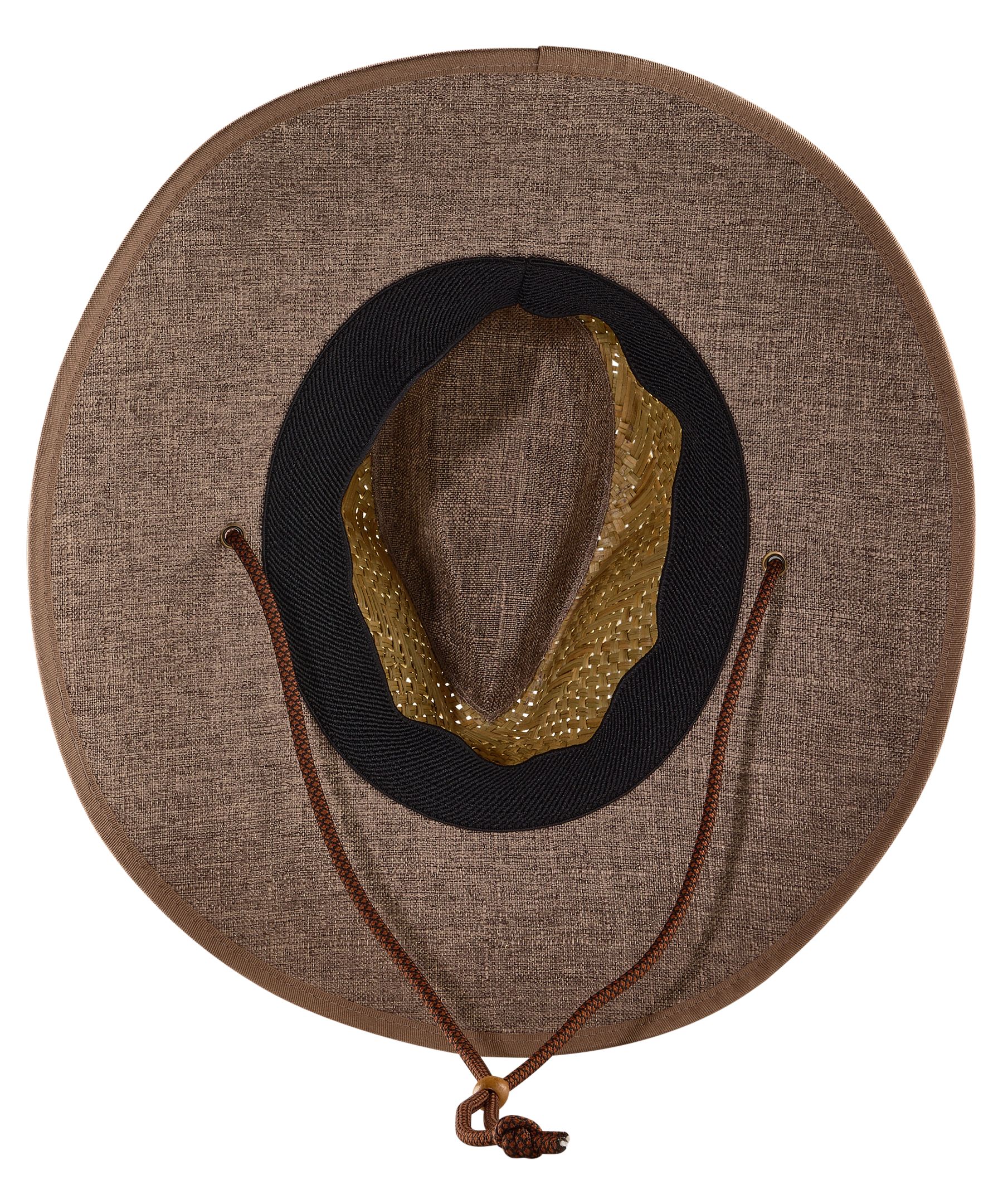 Chapeau de soleil en paille pour hommes, FarWest