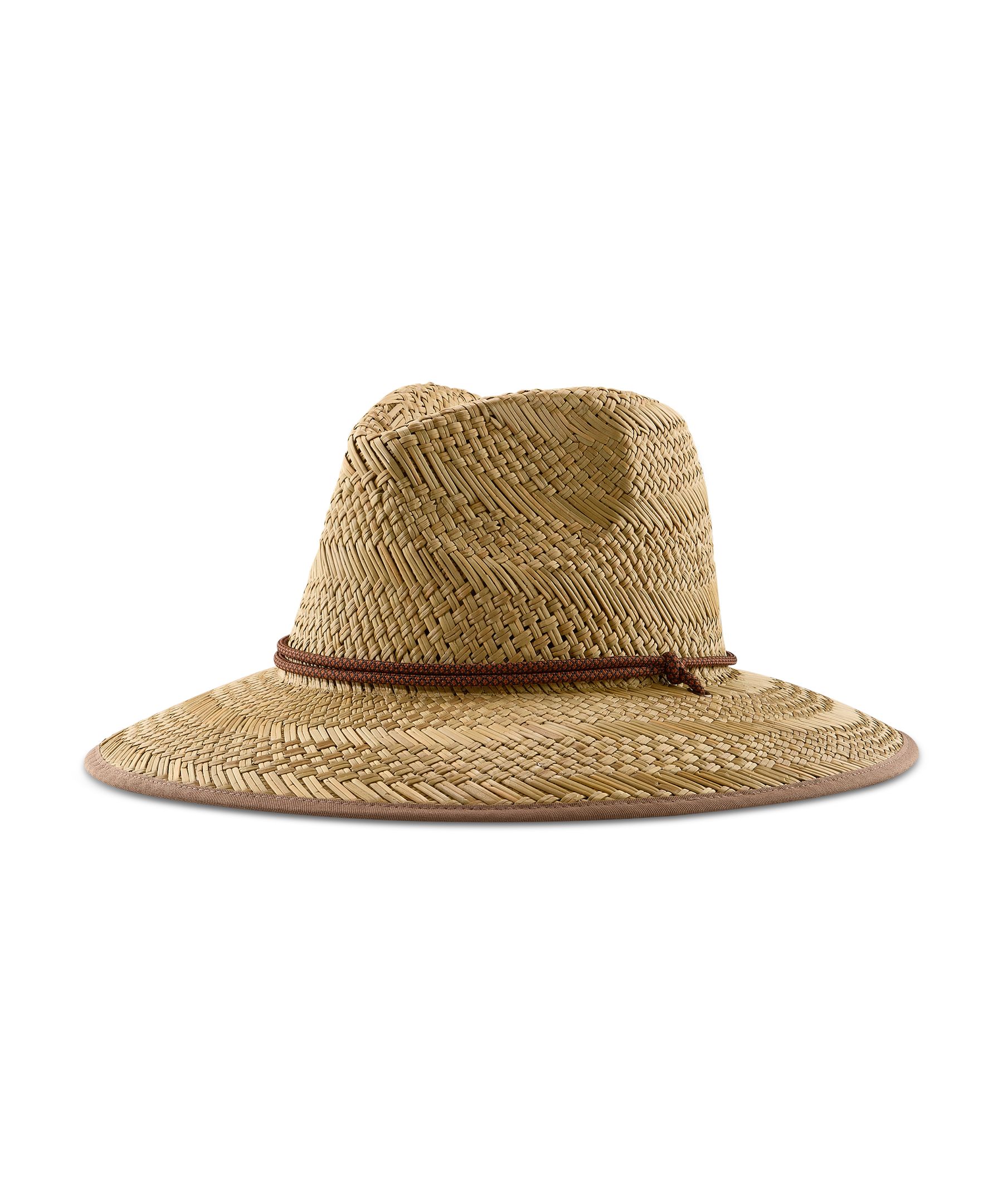 Chapeau de soleil en paille pour hommes, FarWest