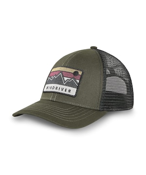 Casquette de baseball avec arrière en filet et écusson pour hommes, WindRiver