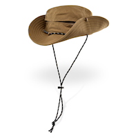 Chapeau de brousse en toile de coton pour hommes, WindRiver Front_Angled_Left