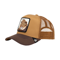 Casquette de camionneur pour hommes, Animal Farm Lion King, Goorin Bros. Front_Angled_Left