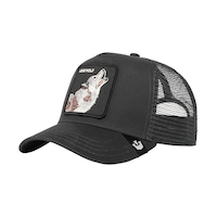 Goorin Bros. Men's Animal Farm Lone Wolf Trucker Cap Front_Angled_Left