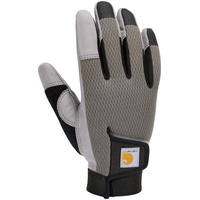 Carhartt Men's Synthetic Leave High Dexterity Cuffed Gloves Back_Angled_Left