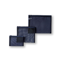 Denver Hayes Mesh Travel Pouches Front_Flat