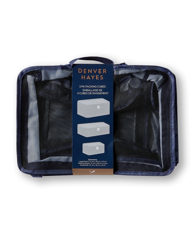 Cubes de rangement, Denver Hayes, paquet de 3 Front_Flat
