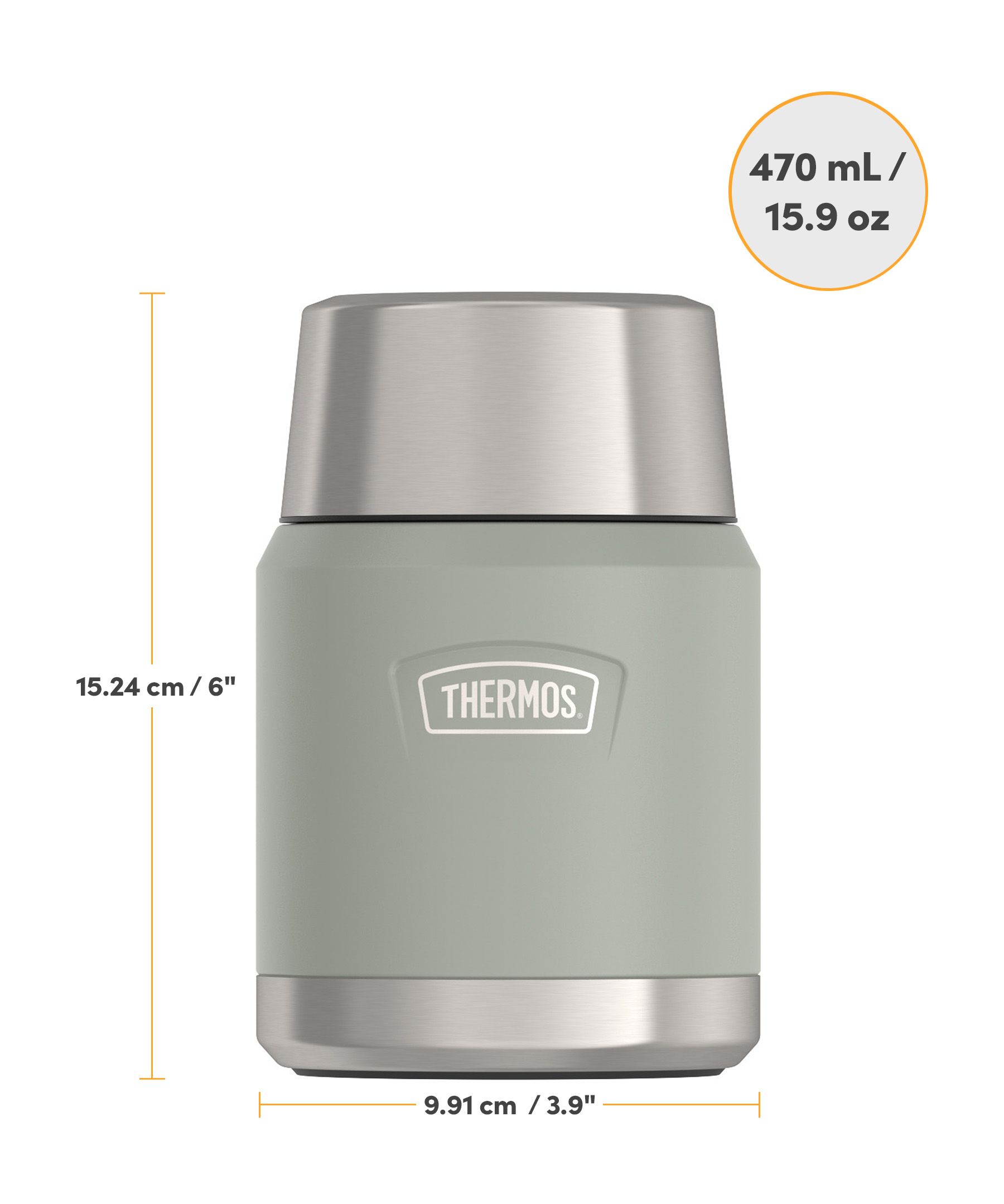 Thermos 470ml Food Jar With Spoon