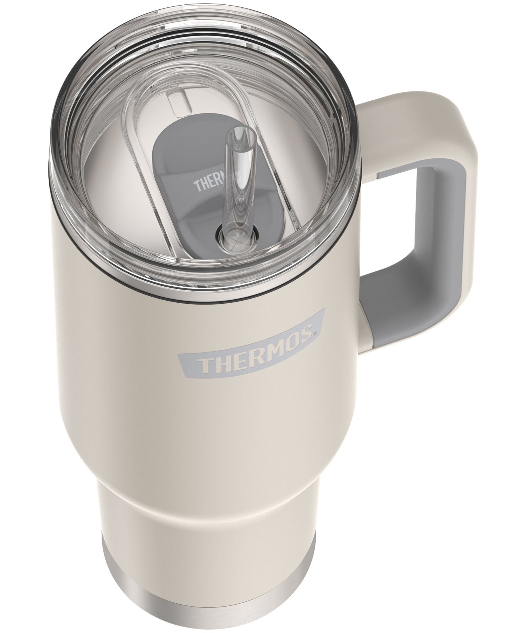Grosse tasse à paille avec couvercle à verrou coulissant, 1,2&nbsp;l, Thermos