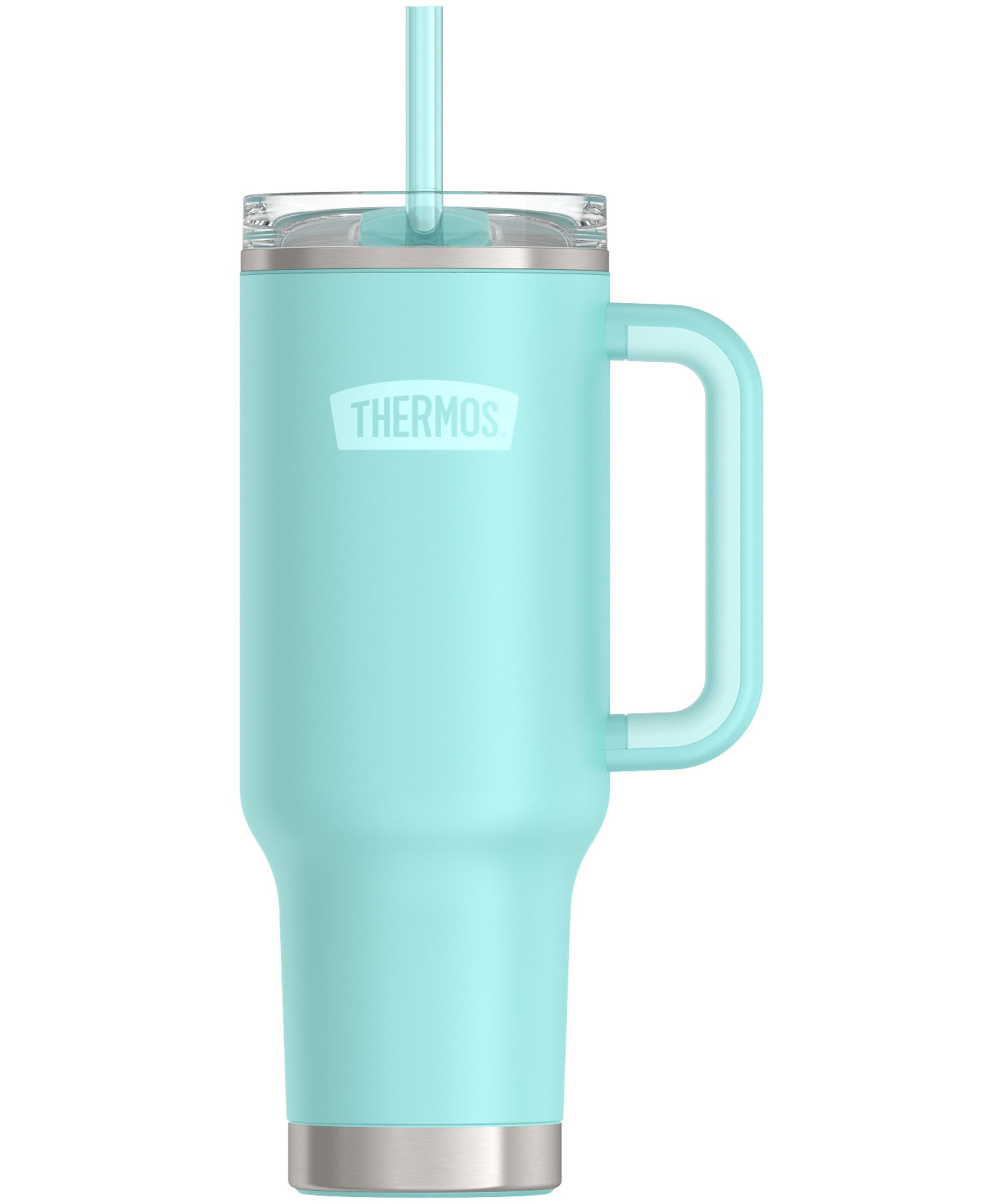 Grosse tasse à paille avec couvercle à verrou coulissant, 1,2&nbsp;l, Thermos