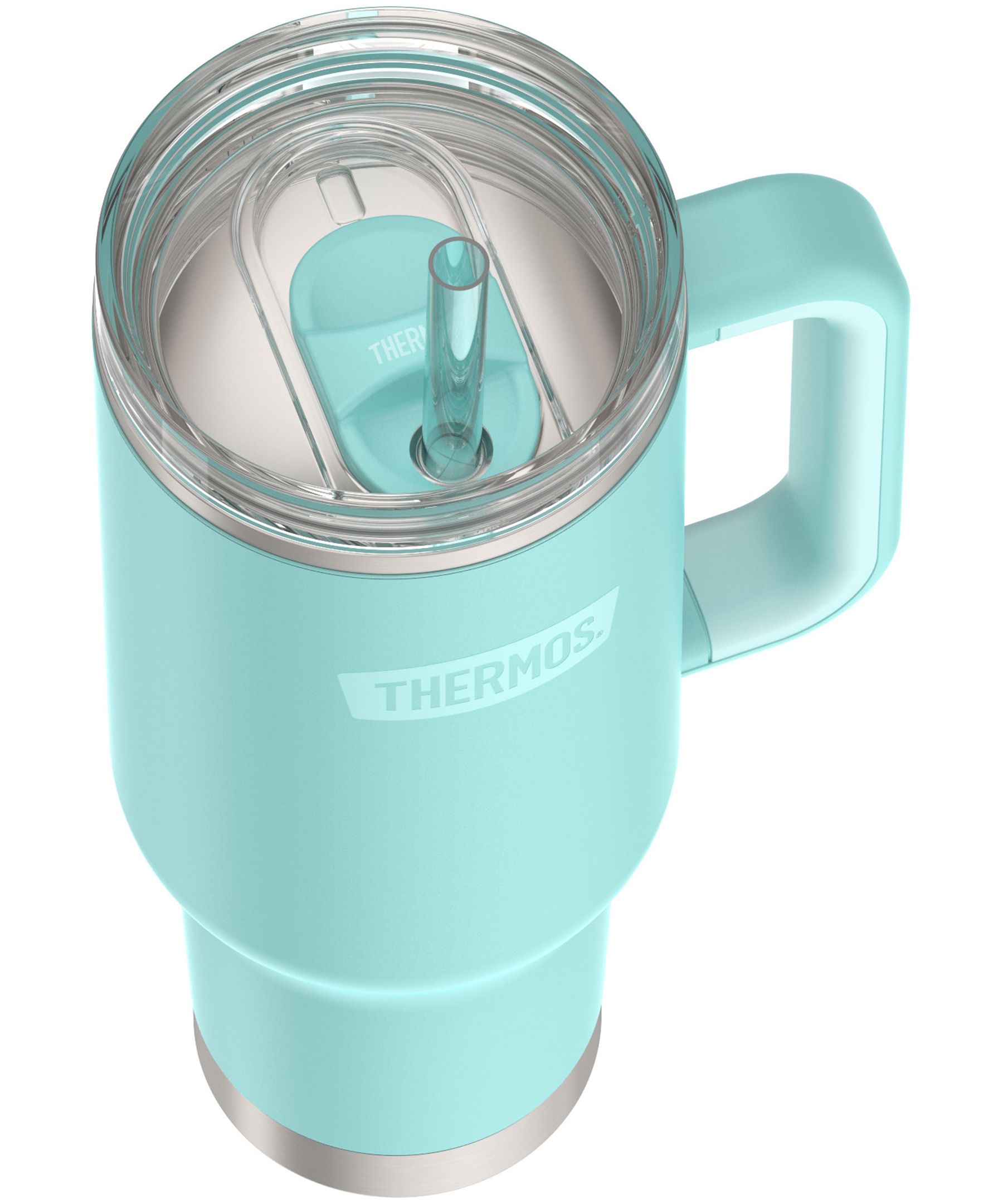 Grosse tasse à paille avec couvercle à verrou coulissant, 1,2&nbsp;l, Thermos
