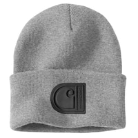 Bonnet à revers en tricot avec écusson «C», Carhartt