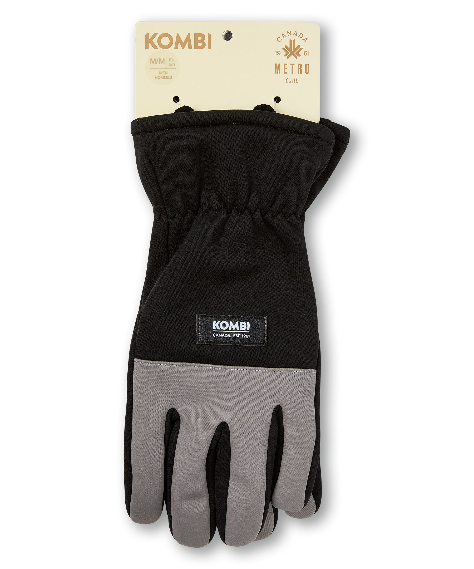 Kombi Men's Legit Softshell Gloves with Fleece Backing