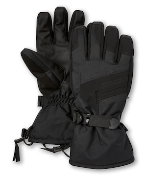 WindRiver Men's Waterproof Insulated Gloves With Zippered Pocket