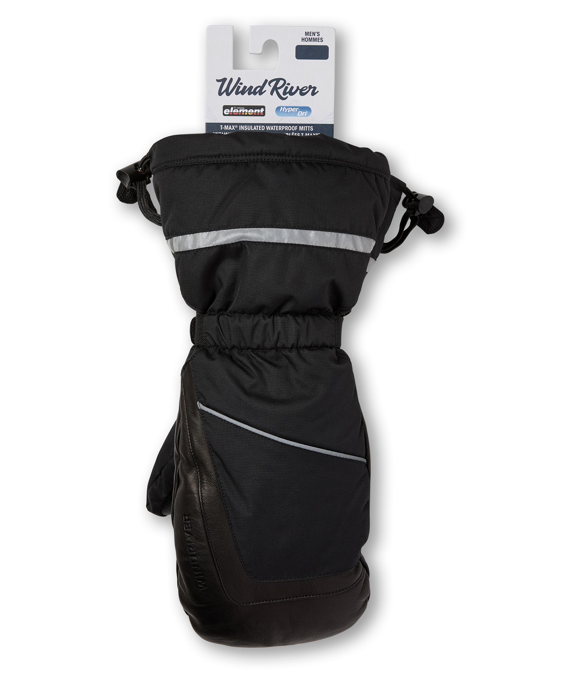 Mitaines réfléchissantes avec T-Max pour hommes, WindRiver