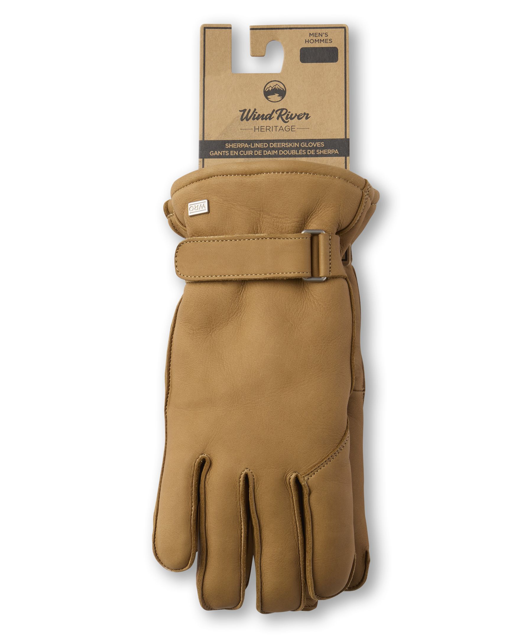 Gants en peau de daim pour hommes, Heritage, WindRiver