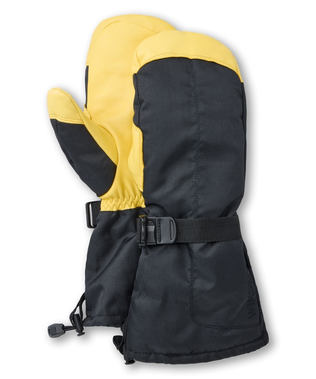 Mitaines à manchettes en peau de daim avec T-Max pour hommes, WindRiver