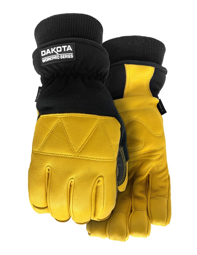 Gants en peau de chèvre pleine fleur pour hommes, série WorkPro, Dakota