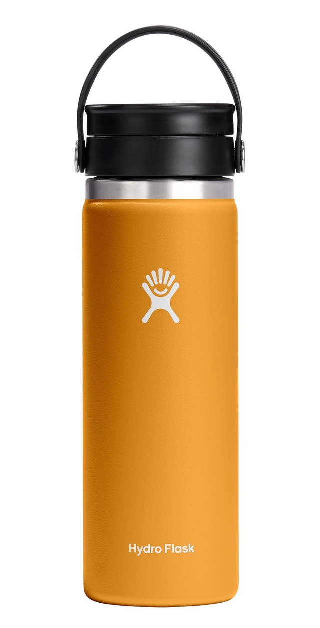Bouteille à goulot large avec couvercle Flex Sip Lid, Hydro Flask, 20 oz Front_Flat