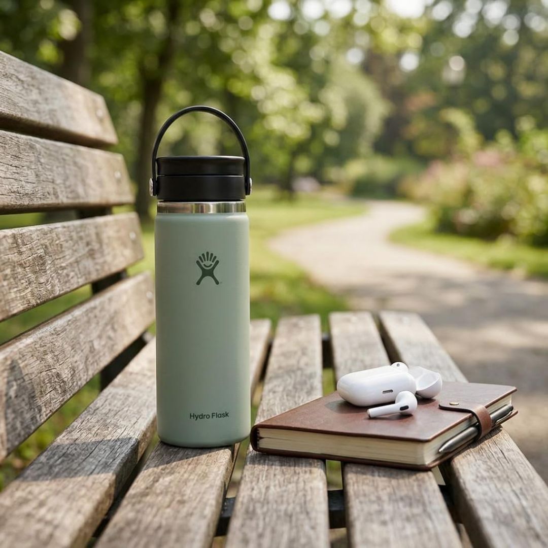 Hydro Flask Wide Mouth 20 oz Stainless Steel Water Bottle