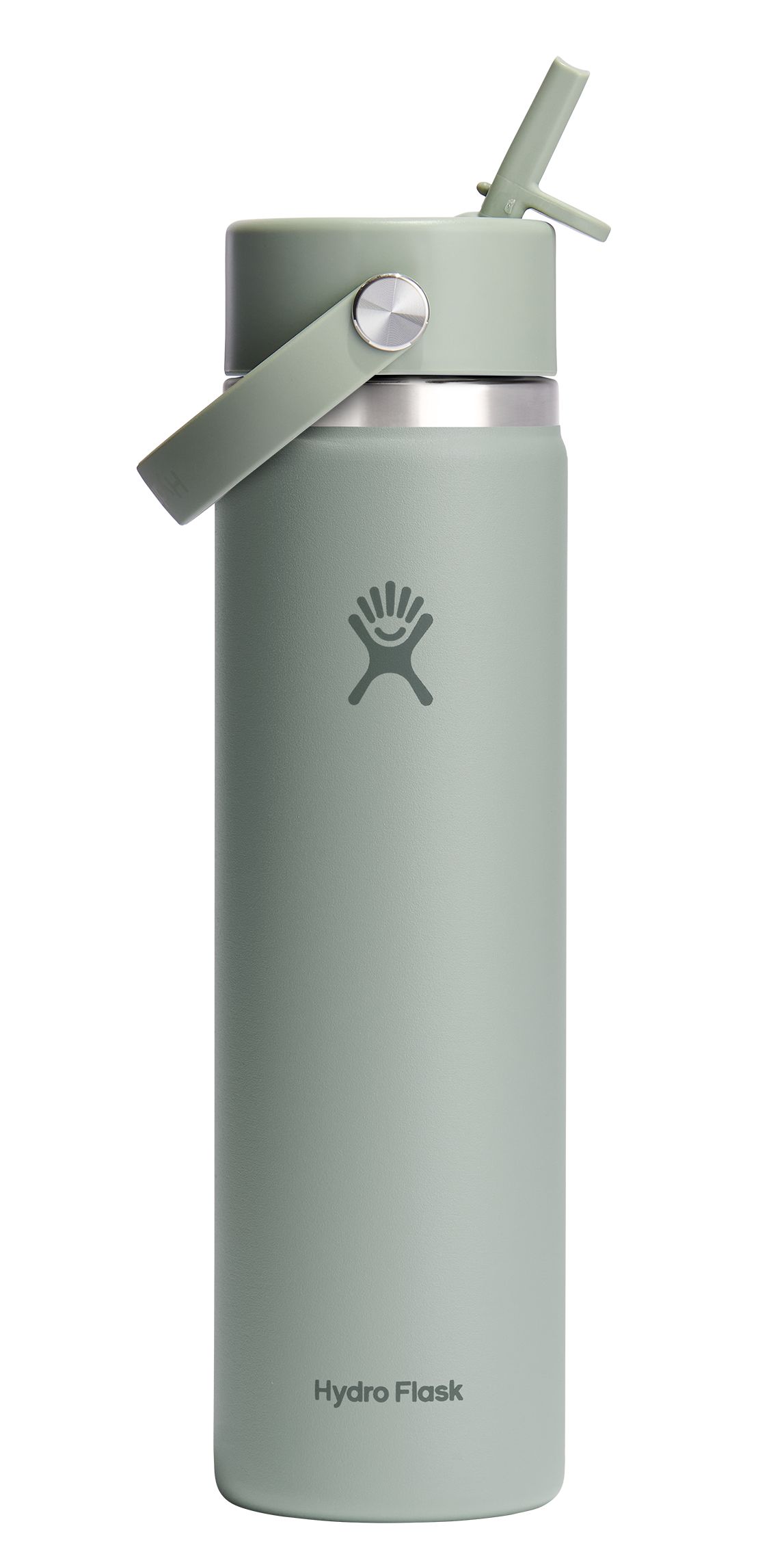 Bouteille à goulot large et bouchon avec paille rétractable, 24&nbsp;oz, Hydro Flask