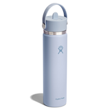 Hydro Flask 24oz Flex Straw Cap Wide Mouth Bottle Front_Angled_Right