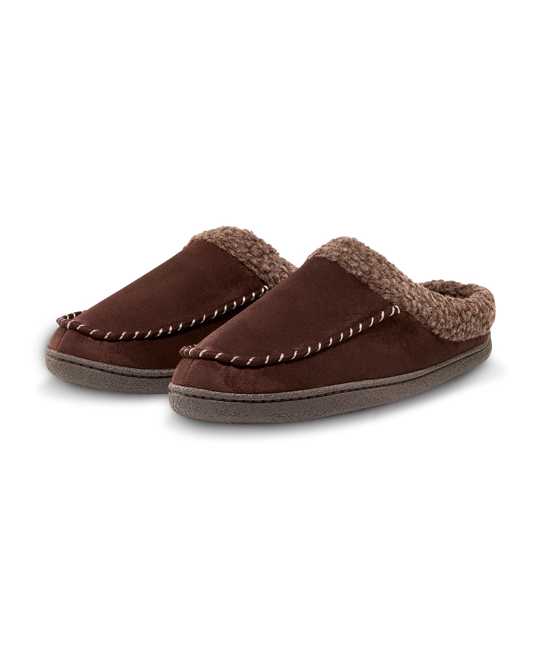 WindRiver Men's Micro Suede Slippers