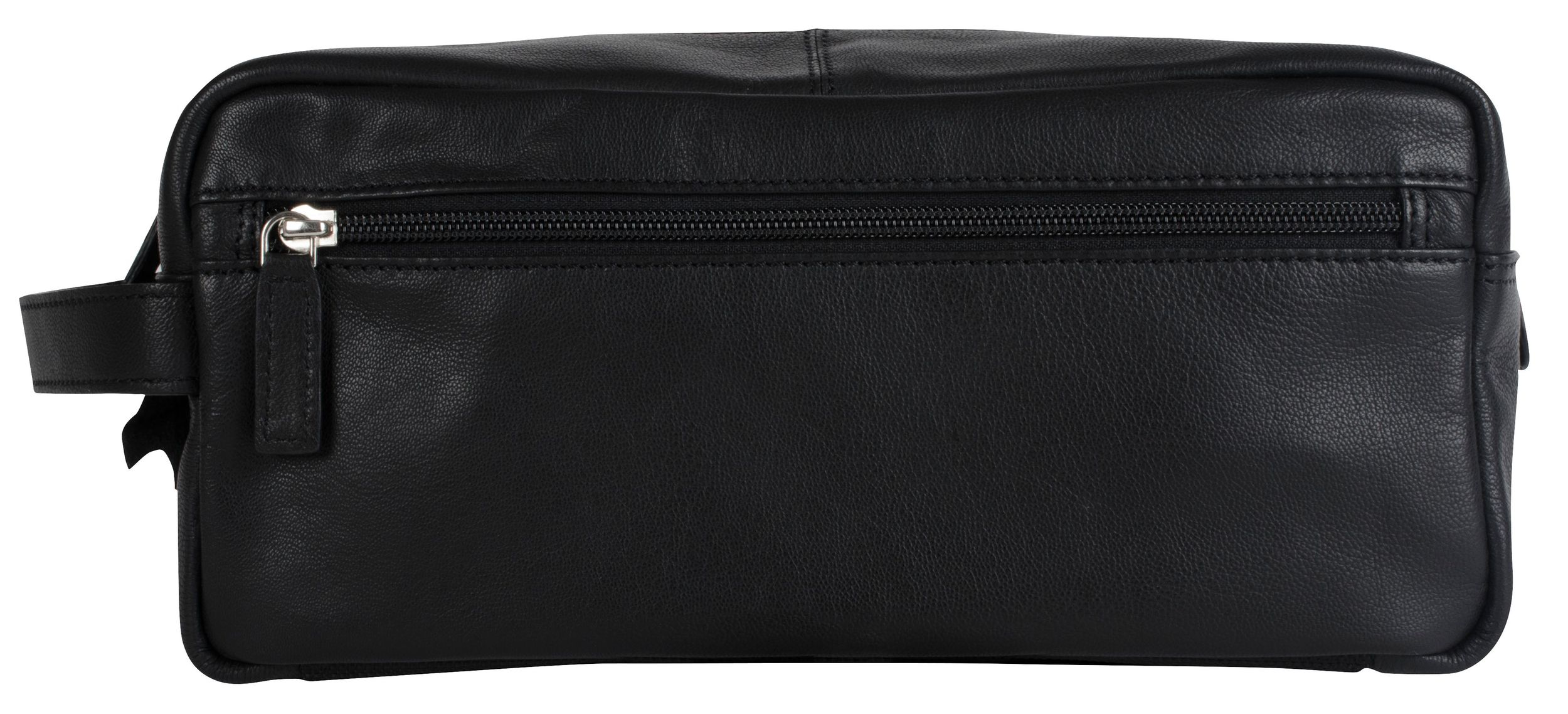 Trousse de voyage en cuir, pour hommes, Jax Square, Vendor Labels