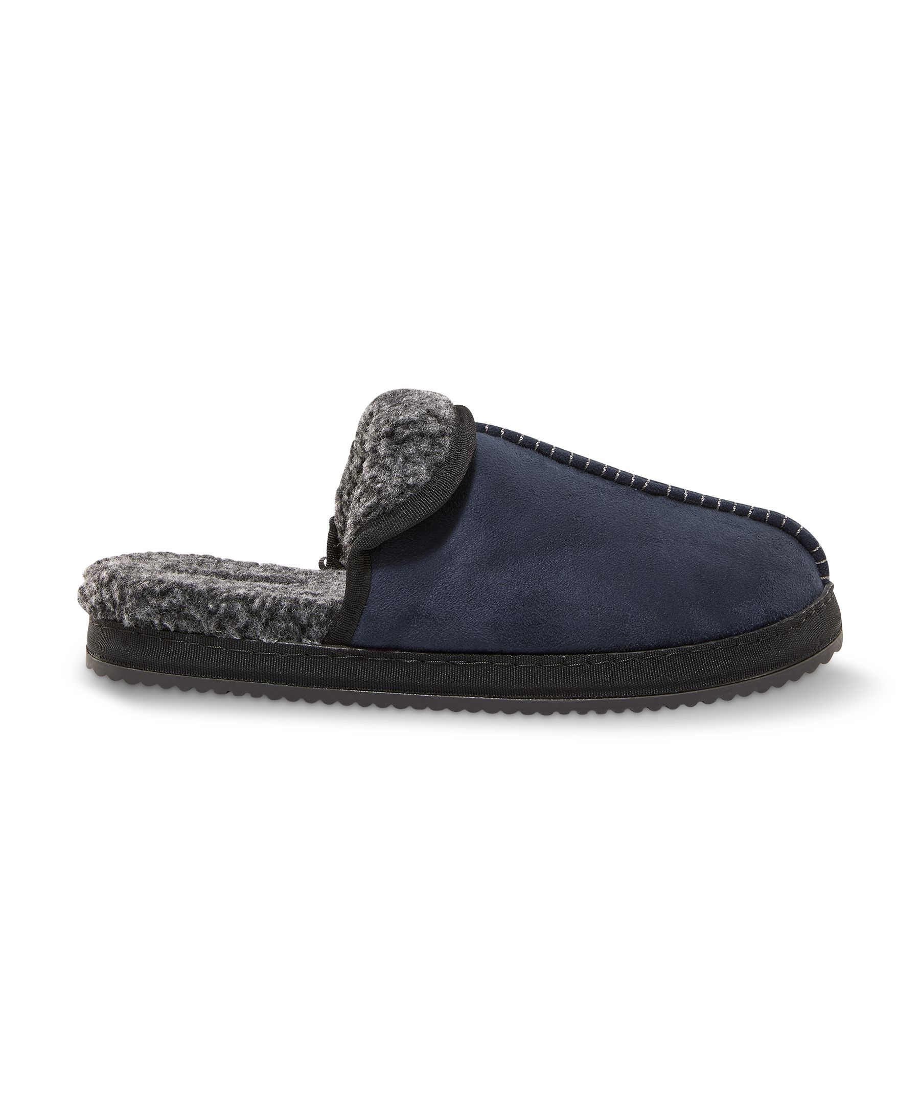  SLIPPER×WIND AND SEA WindRiver Men's Faux Suede Mule Sherpa Lined Slippers | Mark's