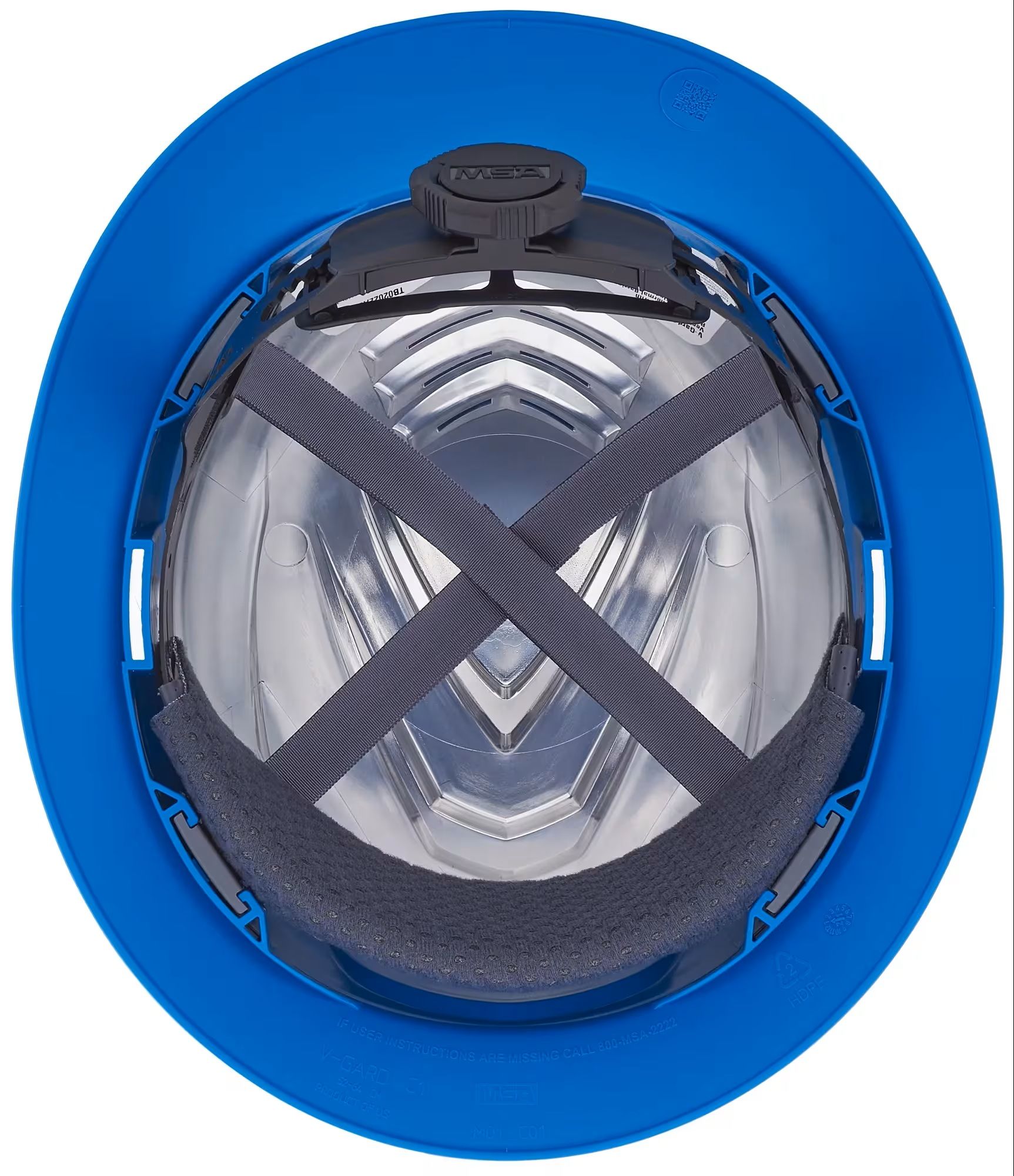 MSA Men's V-Gard Type 1 Wide Brim Hard Hat