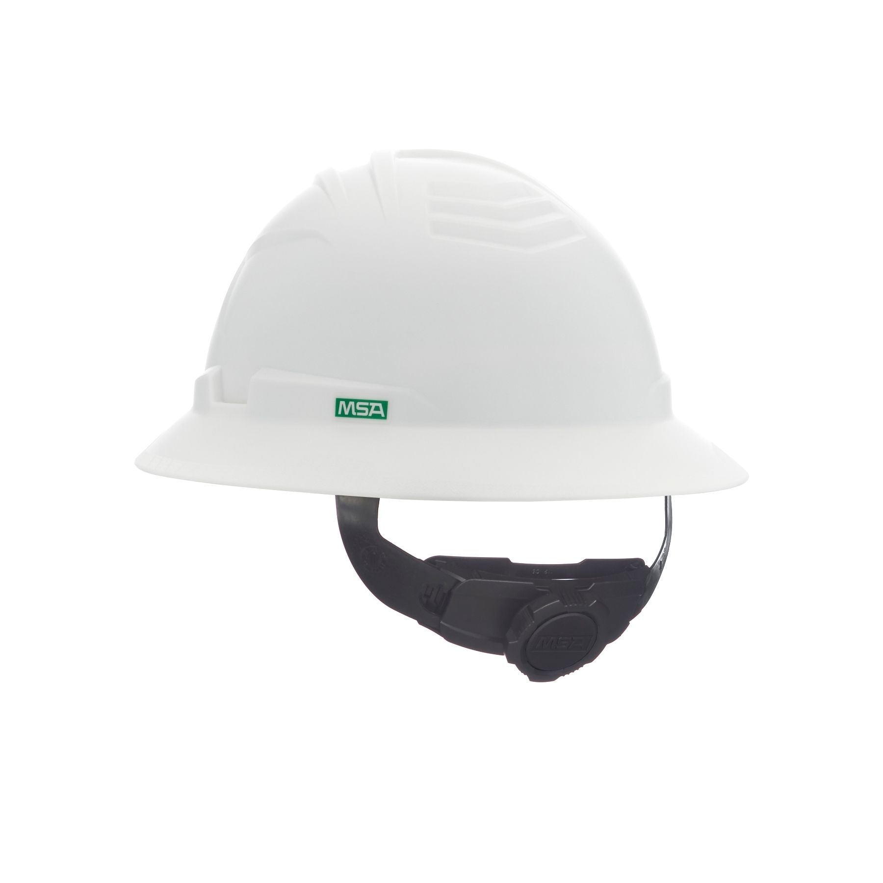 MSA Men's V-Gard Type 1 Wide Brim Hard Hat