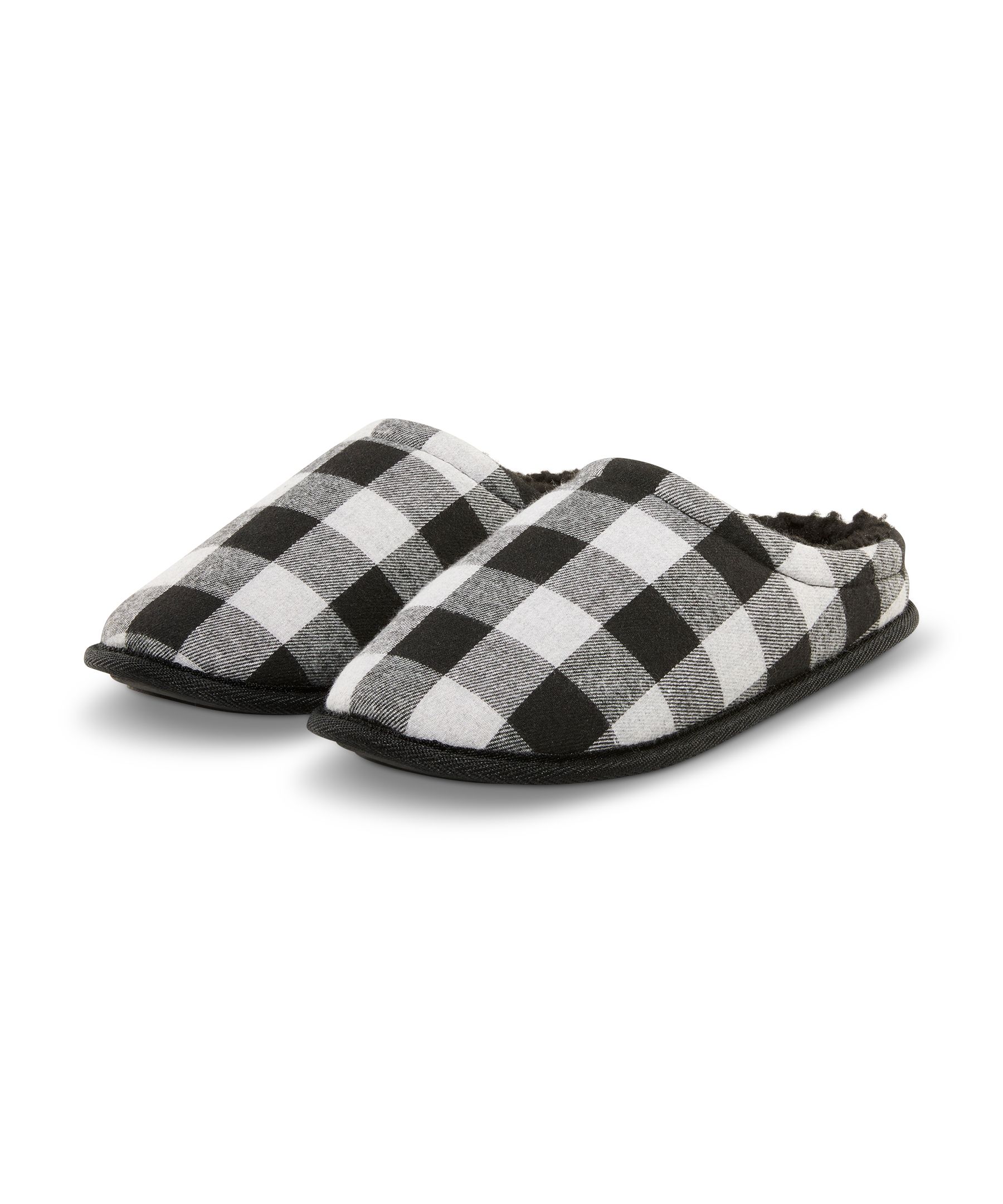Denver Hayes Men's Plaid Slippers
