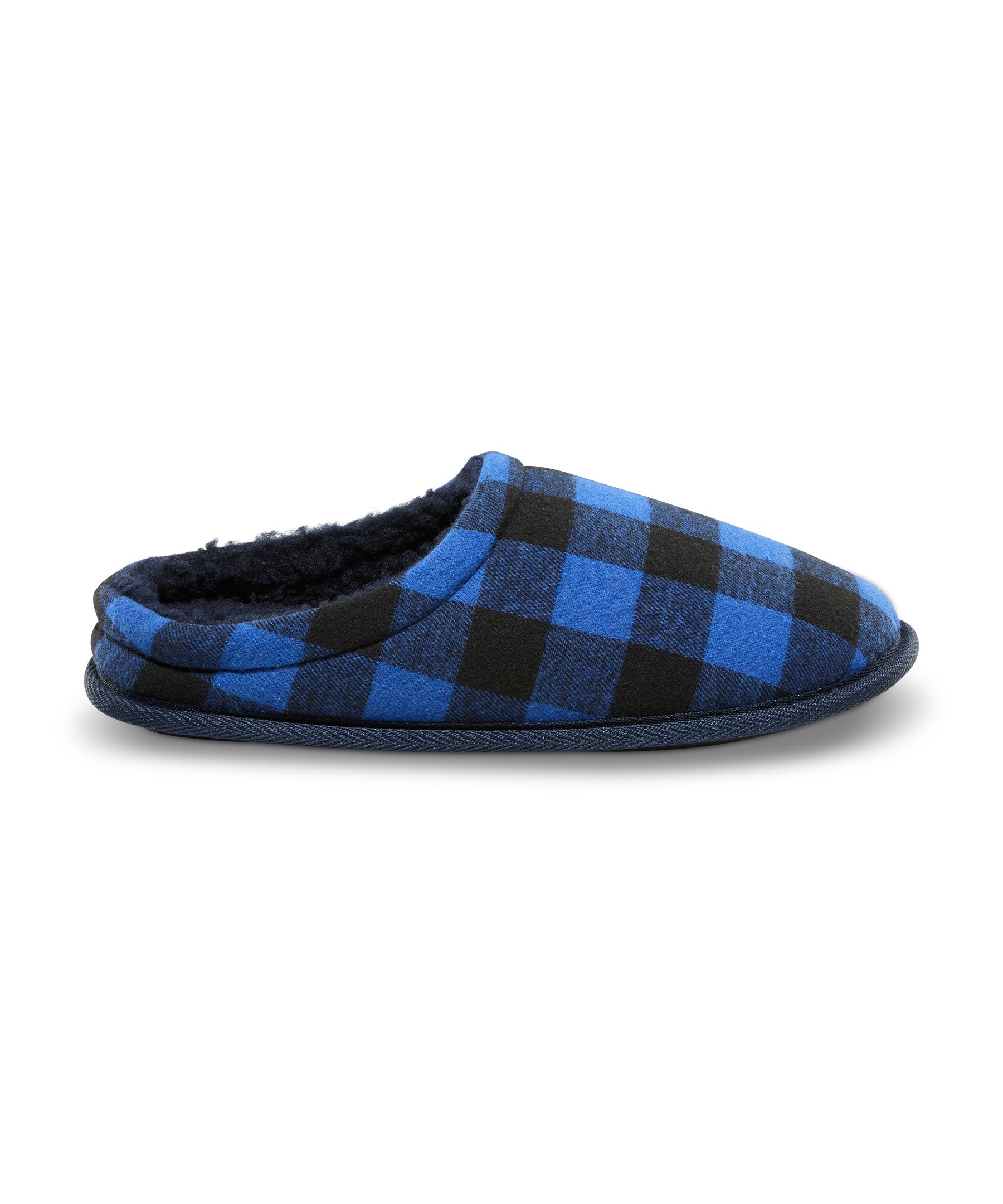 Pantoufles à carreaux pour hommes, Denver Hayes