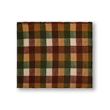 WindRiver Heritage Plaid Sherpa Blanket Overhead_Flat