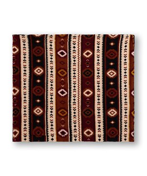 WindRiver Heritage Aztec Print Sherpa Blanket