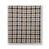 Couverture en sherpa à carreaux, Heritage, WindRiver Overhead_Flat