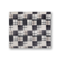 WindRiver Heritage Plaid Sherpa Blanket Overhead_Flat