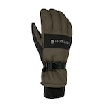 Gants de travail d'hiver imperméables avec isolant ultradoux et technologie Fast Dry, Carhartt - Gris foncé et noir