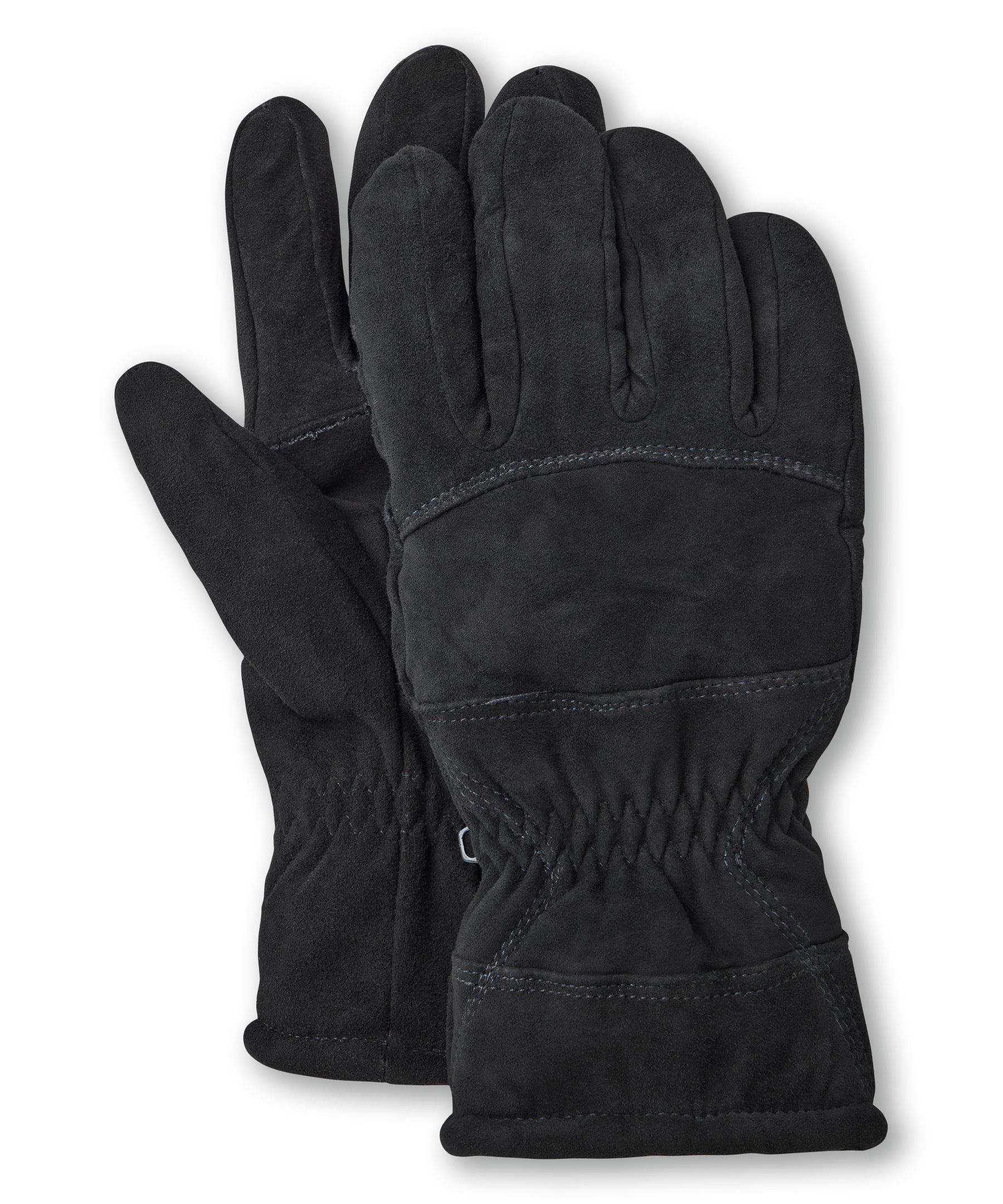 Gants à manchettes en suède avec doublure en sherpa pour hommes, série WorkPro, Dakota