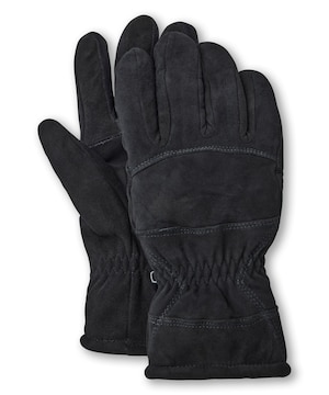 Dakota WorkPro Series Men's Suede Gauntlet Gloves with Sherpa Lining